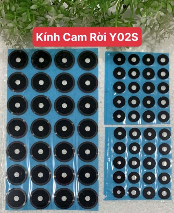 Kính Camera Rời / Chụp Bảo Vệ Camera Vivo Y02s Chính Hãng