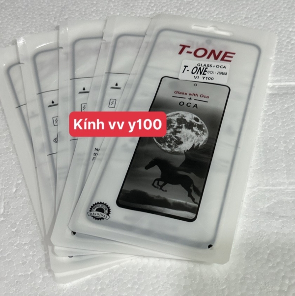 Mặt Kính Vivo Y100 Liền Keo 100% Glass