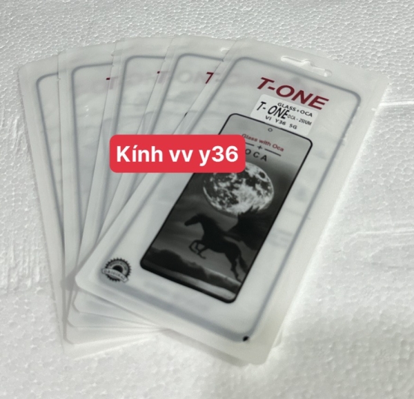 Mặt Kính Vivo Y36-5G Liền Keo 100% Glass