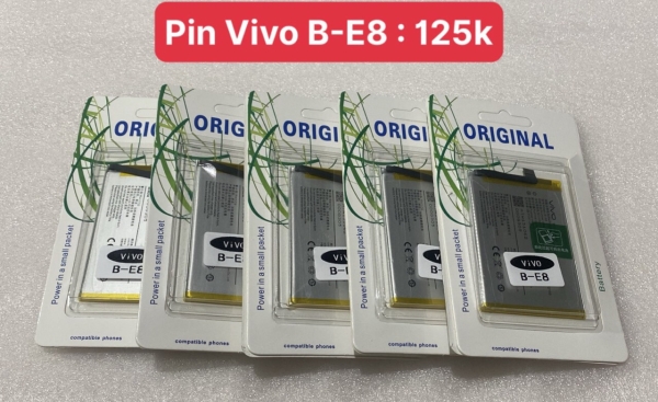 Pin Vivo B-E8, Vivo Y97, Y97a, V11i, X23, Z3i 3240, 3315mAh