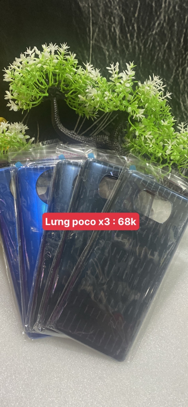 vỏ lưng poco x3