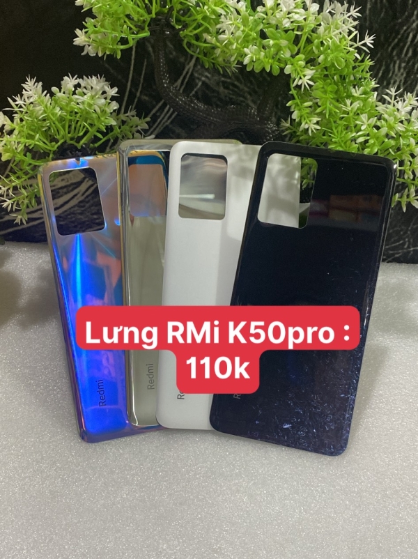 🔧 Vỏ Lưng Redmi K50 Pro Chính Hãng – Thay Nhanh, Giá Tốt 