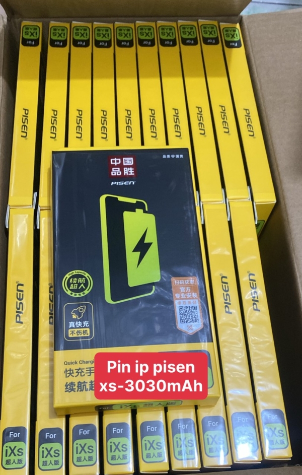 pin pisen xs dung lượng 3030mah