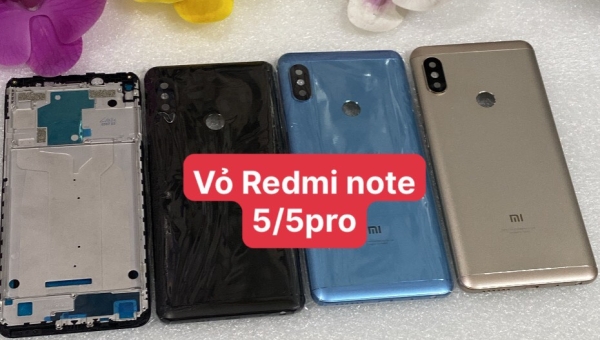 🛠️ Vỏ Bộ Redmi Note 5 – Zin Full Khay SIM & Kính Camera – Giá Rẻ, Thay Nhanh