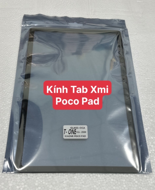 Mặt Kính Xiaomi Poco Pad Liền Keo OCA Chính Hãng