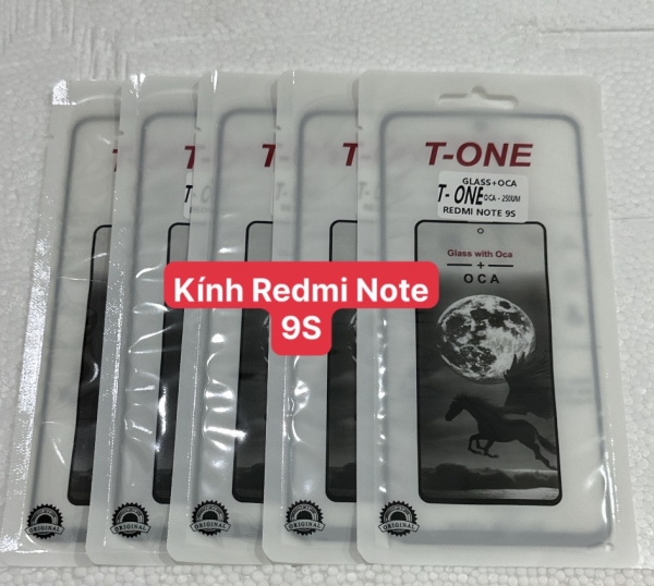 Mặt Kính Redmi Note 9S / note 9 pro -4g Liền Keo OCA 