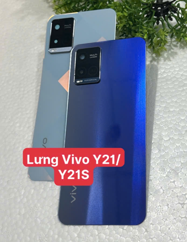  vỏ bộ/ mặt lưng/ kính camera/ khay SIM  Vivo Y21/Y21s