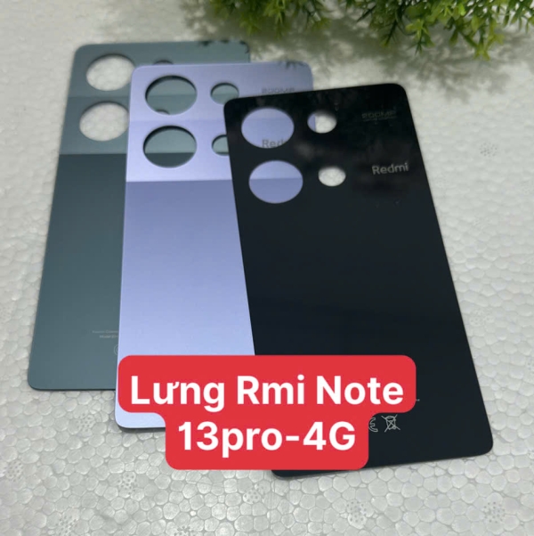 mặt lưng/kính camera/  khay SIM cho Redmi Note 13 Pro 4G