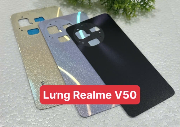 Vỏ Bộ / Mặt Lưng / Kính Camera / Khay Sim Realme V50 Chính Hãng