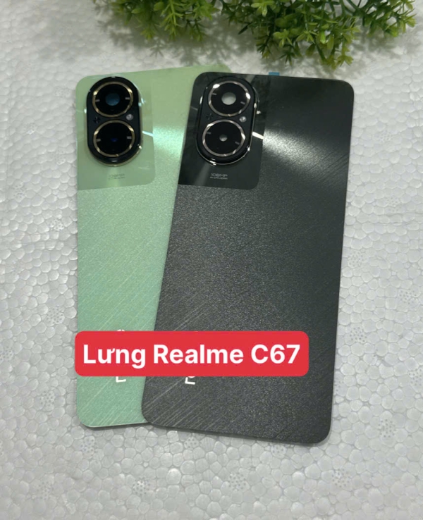 Vỏ Bộ / Mặt Lưng / Kính Camera / Khay Sim Realme C67 Chính Hãng