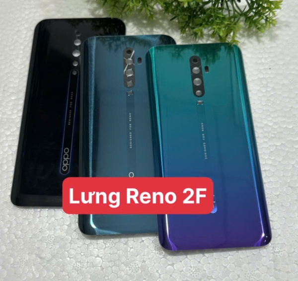 Vỏ Bộ / Mặt Lưng / Kính Camera / Khay Sim Oppo Reno 2F Chính Hãng