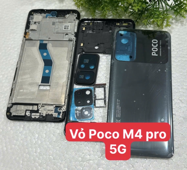 Vỏ Bộ / Mặt Lưng / Khung Xương / Kính Camera / Khay SIM Xiaomi Poco M4 Pro - 5G 