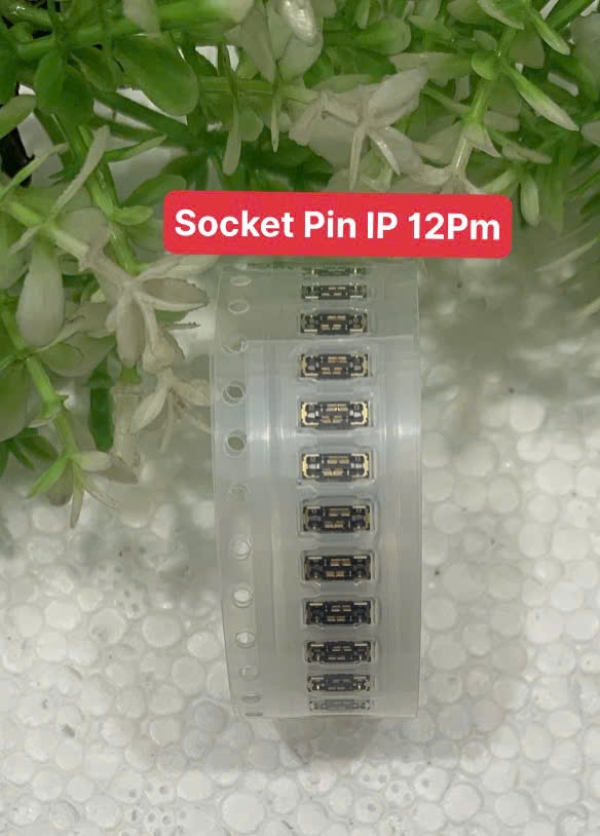 Cáp Socket Pin / Connect Chân Pin Trên Main iPhone 12 Chính Hãng