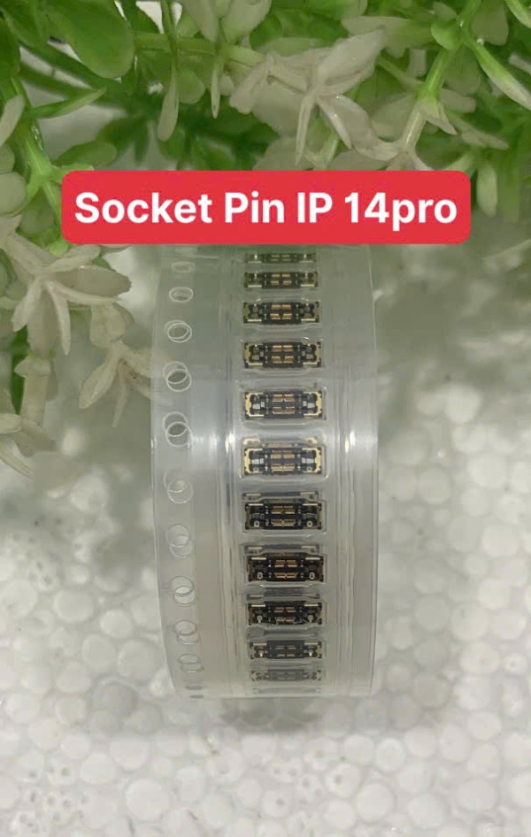 Cáp Socket Pin / Connect Chân Pin trên Main iPhone 14 Pro / 14 Pro Max / 14 Plus