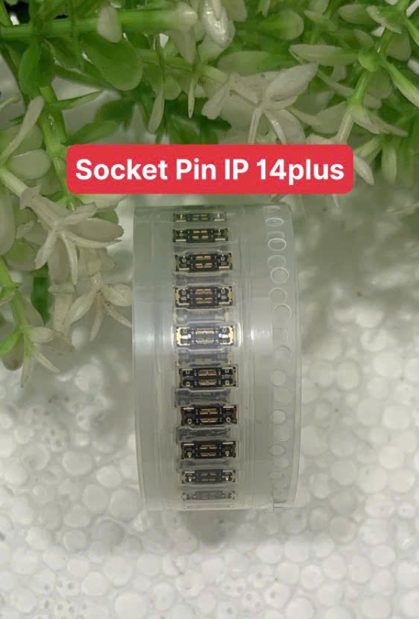 Cáp Socket Pin / Connect Chân Pin Trên Main iPhone 14 Chính Hãng