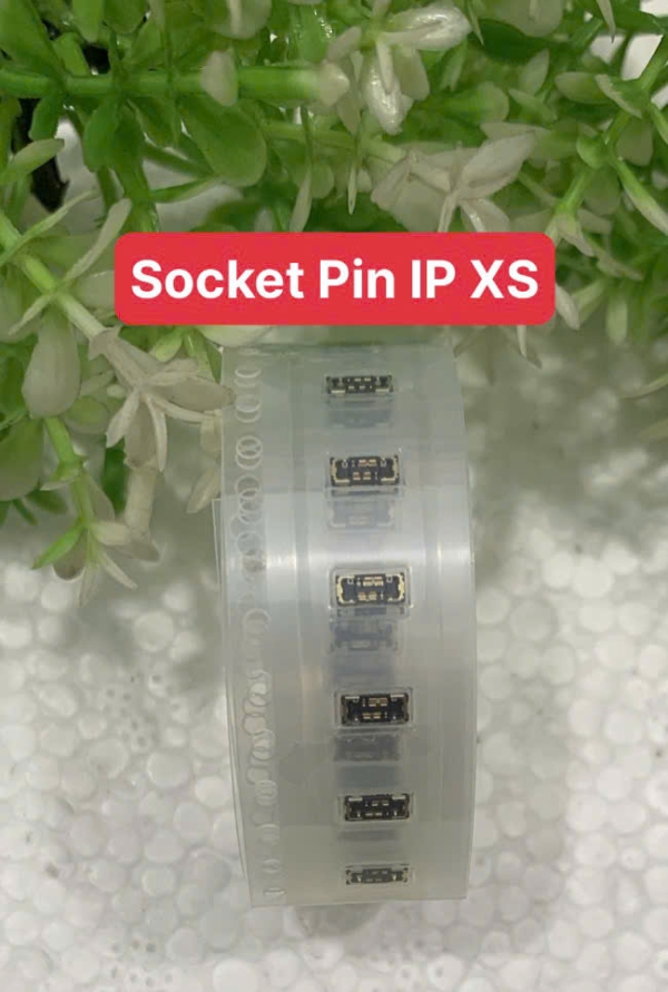 Cáp Socket Pin / Connect Chân Pin Trên Main iPhone XS Chính Hãng