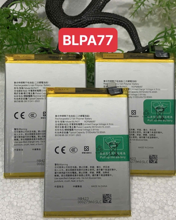 PIN ORIGINAL OPPO A3 / A3X / BLP A77 - 5000MAH CHÍNH HÃNG