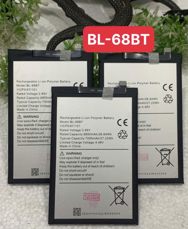 Pin Tecno Pova 6 Neo / BL-68BT 6000mAh Chính Hãng