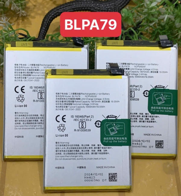 Pin OPPO Reno 12F / BLPA79 Chính Hãng