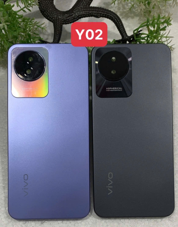 📱 Vỏ Bộ – Mặt Lưng – Kính Camera – Khay SIM Vivo Y02 Chính Hãng – Thay Mới Toàn Diện, Giá Rẻ
