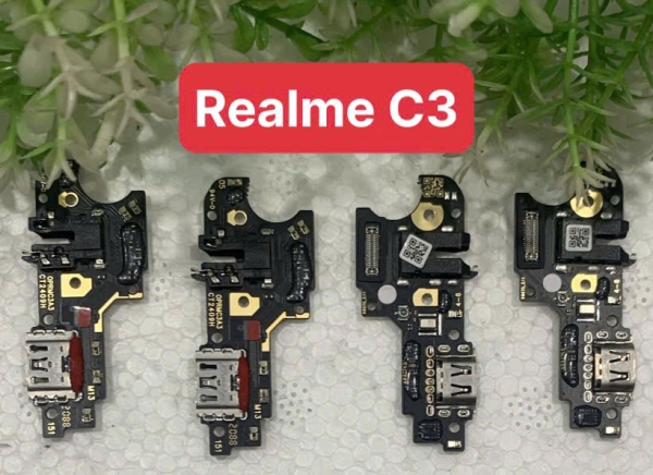 Cụm Chân Sạc / Cáp Sạc Realme C3 Chính Hãng 