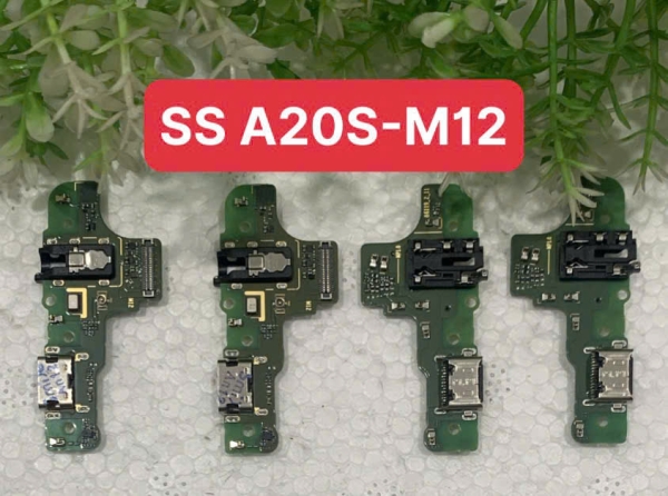 Cáp Chân Sạc/ Cụm Sạc Samsung A20s / M12 Chính Hãng