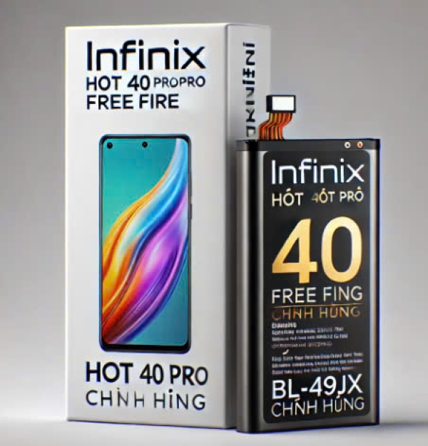 Pin Infinix Hot 40 Pro Free Fire /BL-49JX Chính Hãng