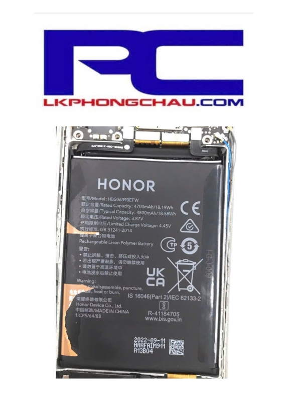 Pin Honor 70 (HB506390EFW) Chính Hãng