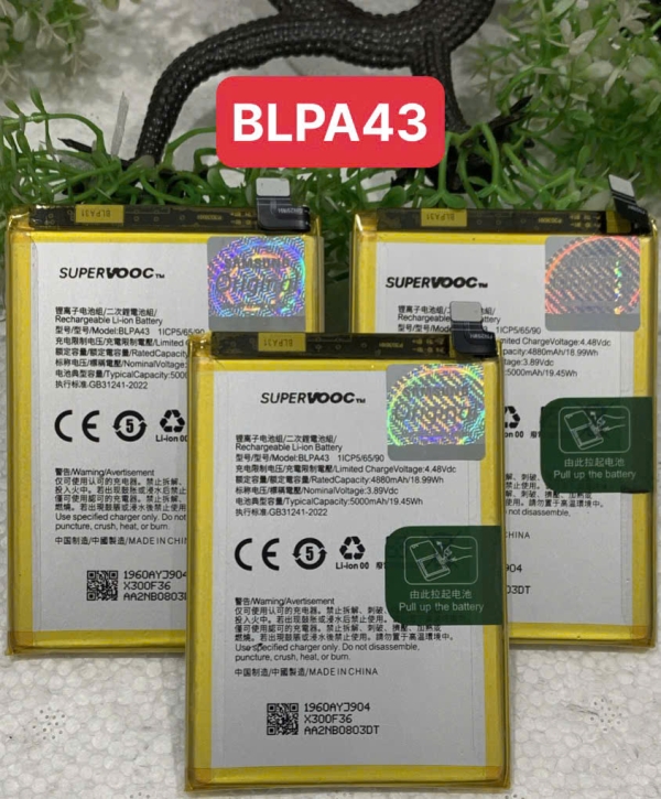 Pin  Realme12/ RMX3871/  BLPA43 Chính Hãng