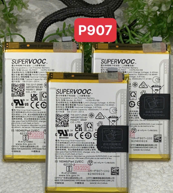 Pin Oppo Reno 7 BLP907 – Pin Chính Hãng, Dung Lượng Cao, Bền Bỉ