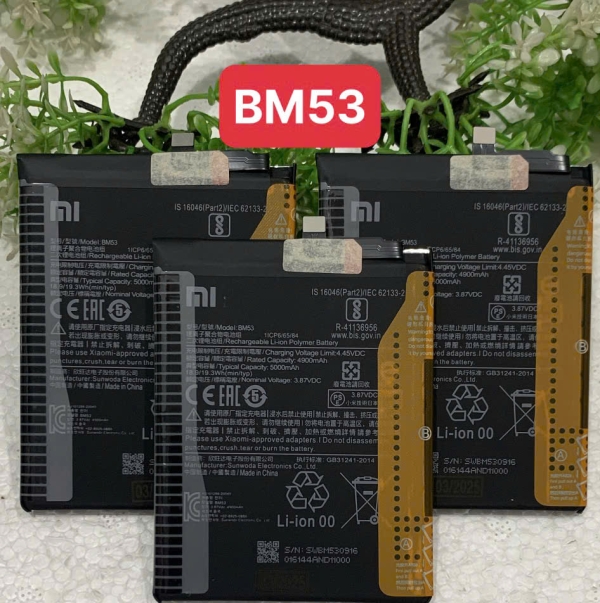 Pin Turbo Xiaomi BM53 – Tương Thích Mi 10T 5G / Mi 10T Pro 5G – Chính Hãng, Sạc Nhanh, Hiệu Suất Ổn Định