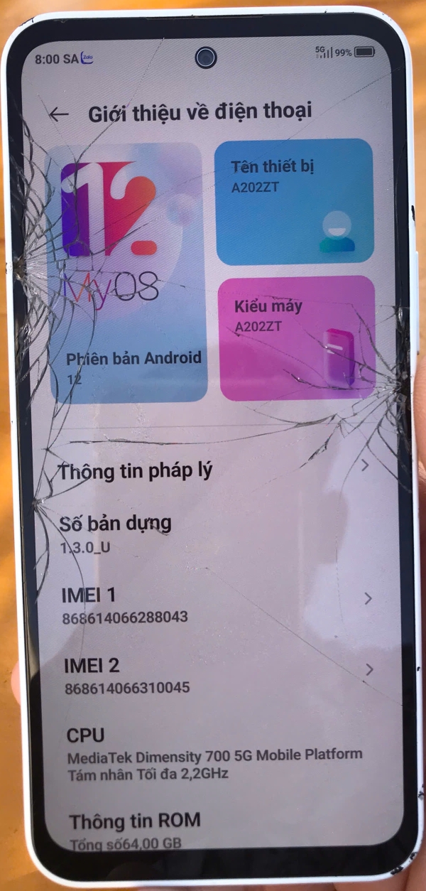 Dịch Vụ Ép Kính / Thay Màn Hình ZTE Libero 5G III / A202ZT Lấy Ngay