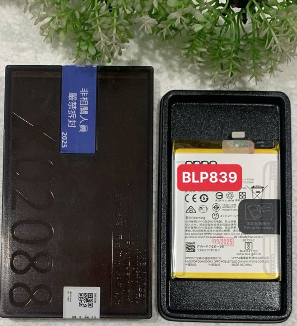 Pin Oppo Reno 6Z 5G / A95 5G (BLP839) Chính Hãng - Zin Hộp