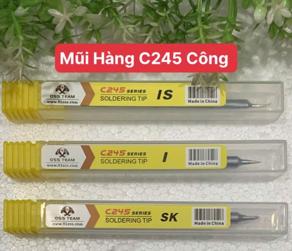 Mũi Hàn C245 OSS Team (3 đầu) - Sản phẩm chất lượng, giá rẻ 