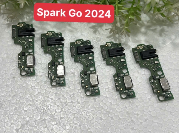 Cáp Chân Sạc / Cụm Sạc Tecno Spark Go 2024 (BG6) Chính Hãng 