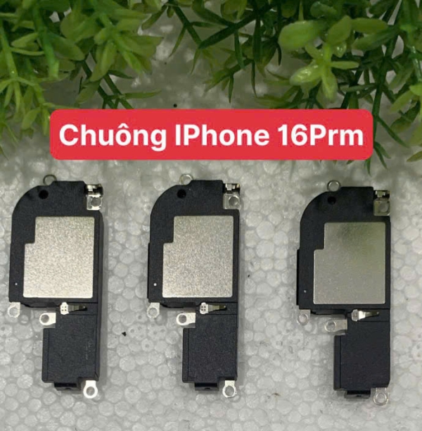 Cụm Loa Chuông / Loa Ngoài iPhone 16 Pro Max - Hàng Zin Chính Hãng, Giá Rẻ
