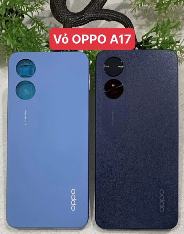 Vỏ Bộ / Mặt Lưng / Kính Camera / Khay SIM Oppo A17 – Hàng Chính Hãng