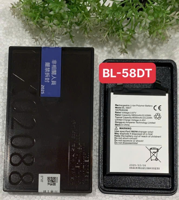 PIN TECNO POVA 4 PRO  BL-58DT 4980mAh-6000mAh