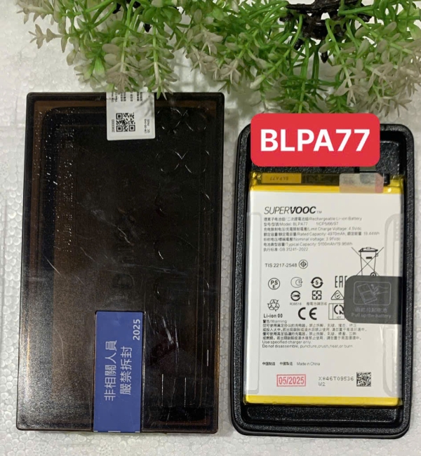 🔋 THAY PIN OPPO A3 / A3X – MÃ BLP A77 – 5000mAh – CHÍNH HÃNG – LẤY NGAY