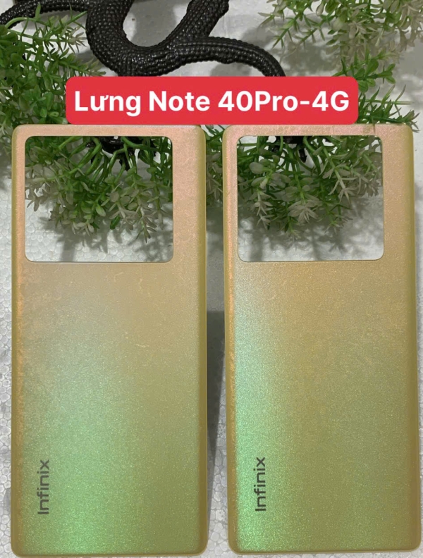 🔧 Thay Vỏ Bộ – Mặt Lưng – Kính Camera Infinix Note 40 Pro / 40 Pro 5G / Free Fire Lấy Ngay TP.HCM