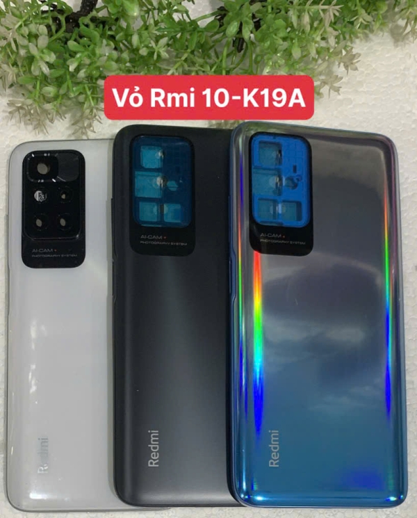 📱 THAY VỎ – MẶT LƯNG – KÍNH CAMERA – KHAY SIM REDMI 10 4G / K19A GIÁ RẺ – LẤY NGAY 