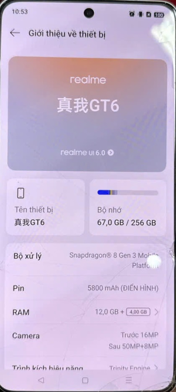 Màn Hình Realme GT6/ GT6-5G ( China ) Chính Hãng 