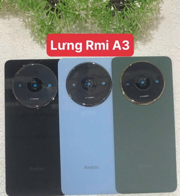 ✅ Mặt Kính Lưng / Chụp Bảo Vệ Camera Xiaomi Redmi A3 – Giá Rẻ, Đẹp Như Mới