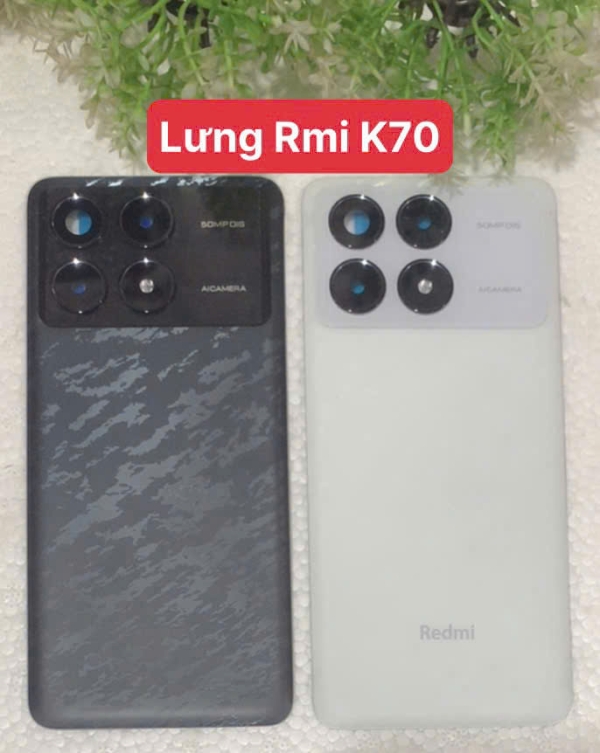 🔧 Mặt Lưng & Kính Camera Redmi K70 Chính Hãng – Giá Rẻ – Lắp Ngay