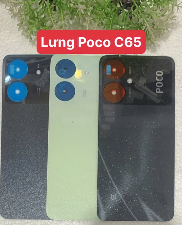 ✅ Vỏ Bộ / Mặt Lưng / Kính Camera Xiaomi Poco C65 – Đẹp Như Mới, Giá Rẻ, Lấy Ngay