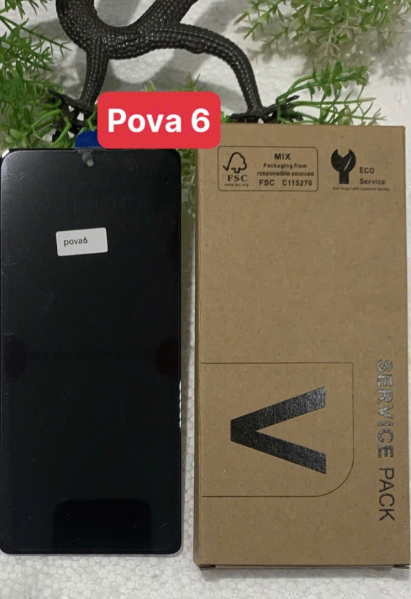 🔧 Màn Hình Tecno Pova 6 Incell – Phản Quang, Hiển Thị Đẹp – Giá Rẻ, Lấy Ngay