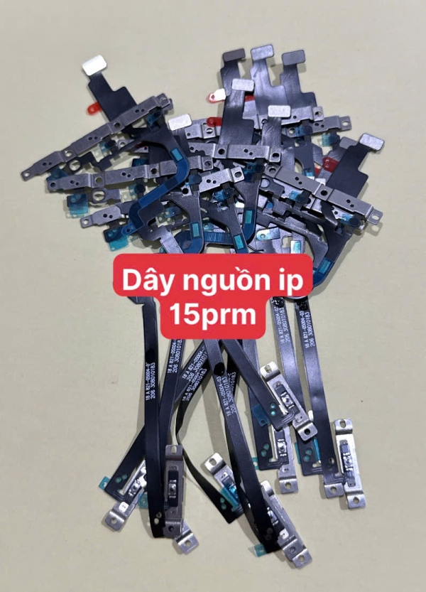 🎯 CÁP NGUỒN (POWER) + ÂM LƯỢNG (VOLUME) IPHONE 15 PRO MAX – FULL IC – ZIN CHUẨN – BỀN ĐẸP – GIÁ RẺ