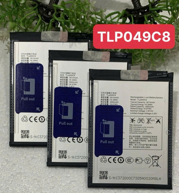 Pin TCL 40SE / TCL 40 NxtPaper T612B / TLP049C8 (5010mAh)