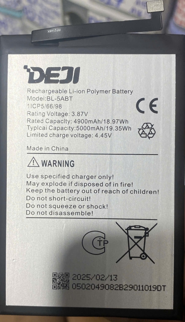 Pin Tecno Spark Go 1 / KL4 / BL-5ABT   FULL IC SẠC NHANH GIÁ RẺ LẤY NGAY