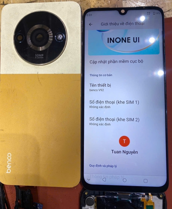 📱 ÉP KÍNH – THAY MÀN HÌNH BENCO V92 GIÁ RẺ – LẤY NGAY TẠI HCM 